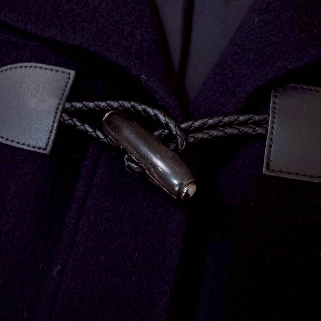 近年美品✨レリアン 大きいサイズ トグル リバーロングコート 紺色 3XL