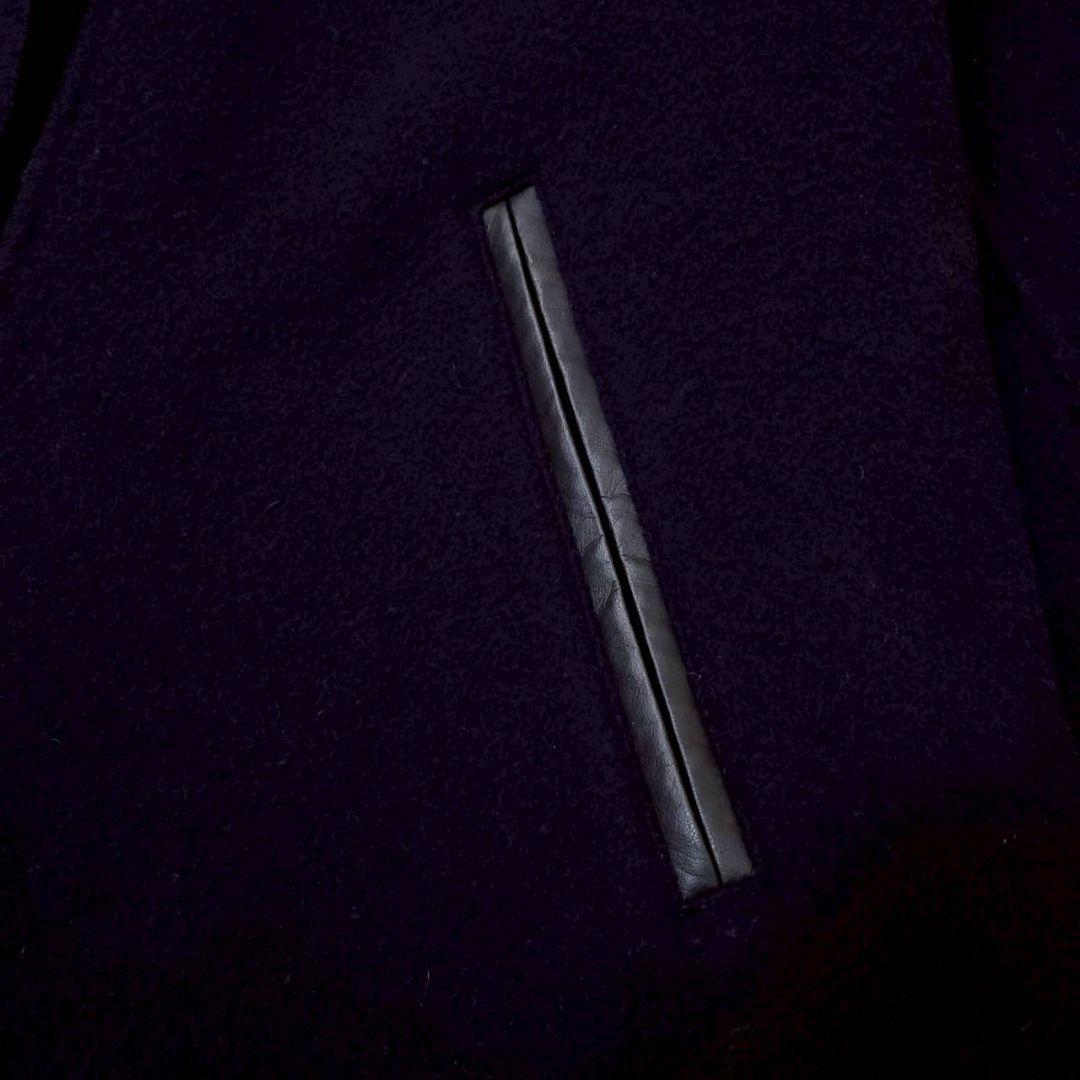 近年美品✨レリアン 大きいサイズ トグル リバーロングコート 紺色 3XL