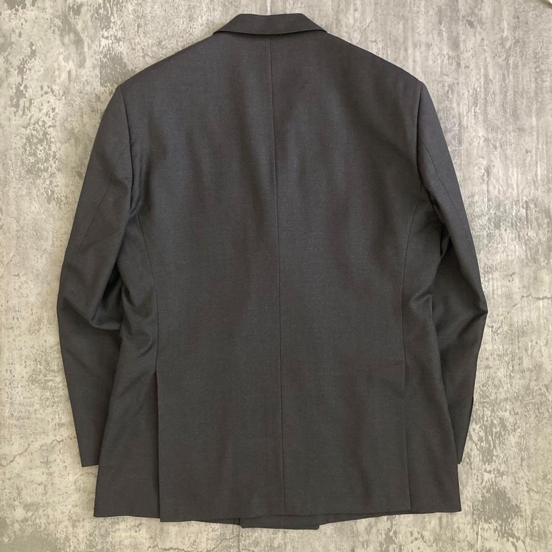 極美品 Zegna × FENDIネクタイ 極上ウール ダブルブレスト高級スーツ