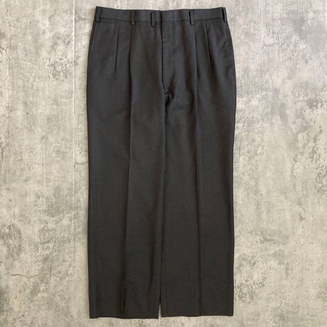 極美品 Zegna × FENDIネクタイ 極上ウール ダブルブレスト高級スーツ