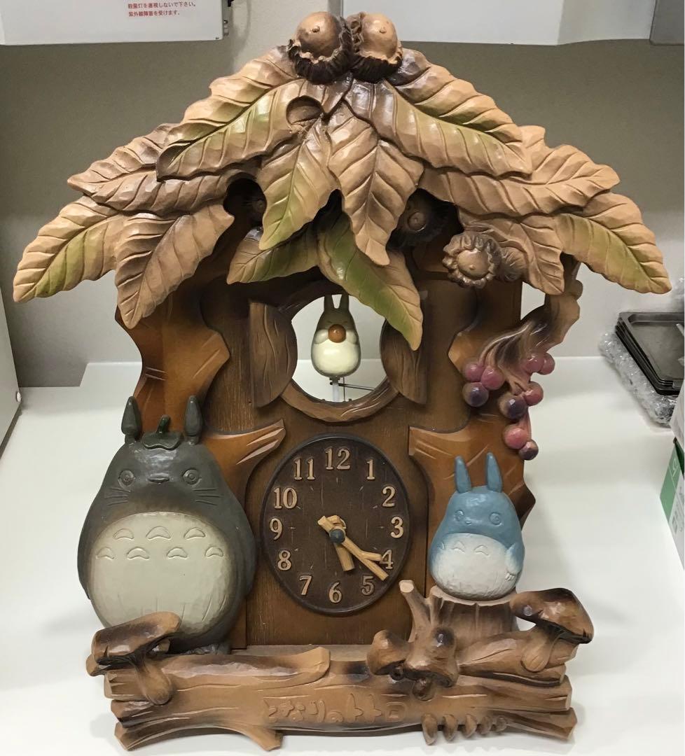 トトロの掛時計 森のデザイン
