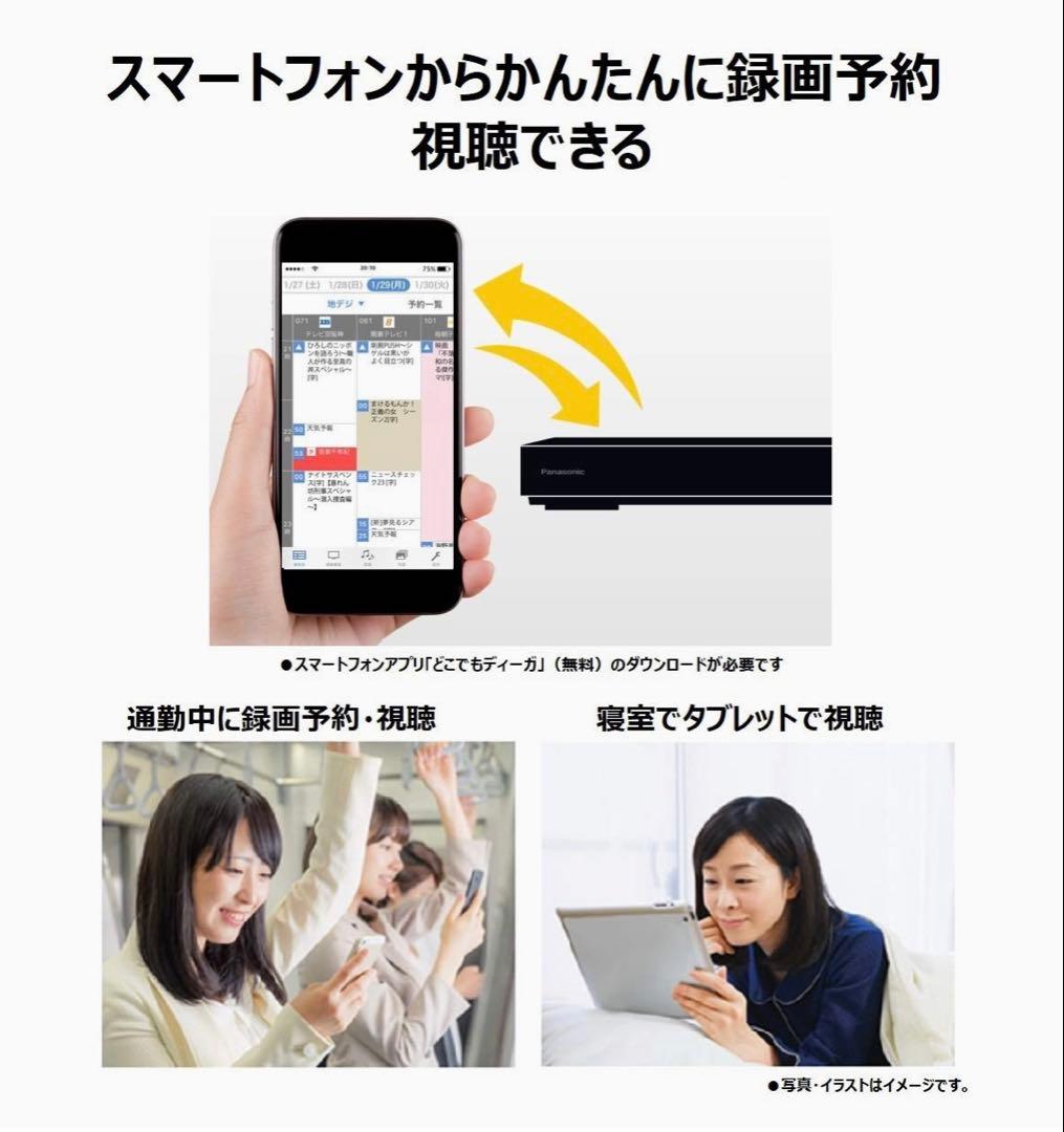 Panasonic DMR-BRW1060 Blu-rayレコーダー 1TB