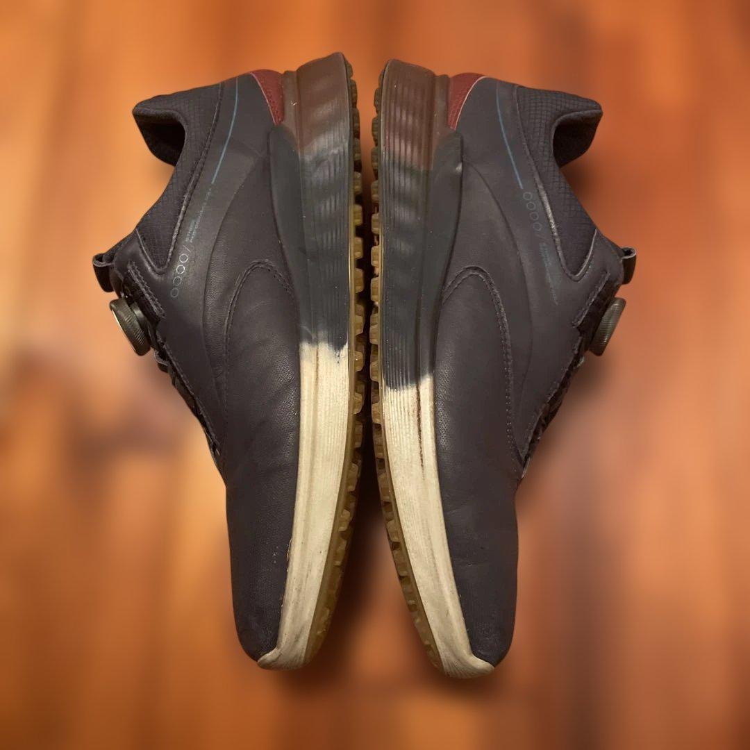 ECCO ゴルフシューズ BOA 41サイズ ネイビー　シューズキーパー付き