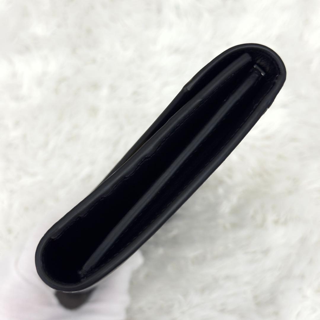 新品級✨CELINE セリーヌ トライフォールド 三つ折り 財布 ブラック