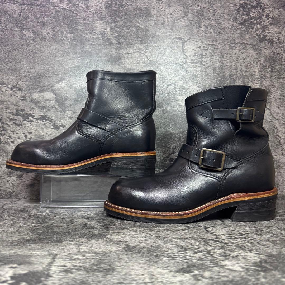 【美品】チペワ エンジニアブーツ 91002 スチールトゥ 7 1/2 レザー