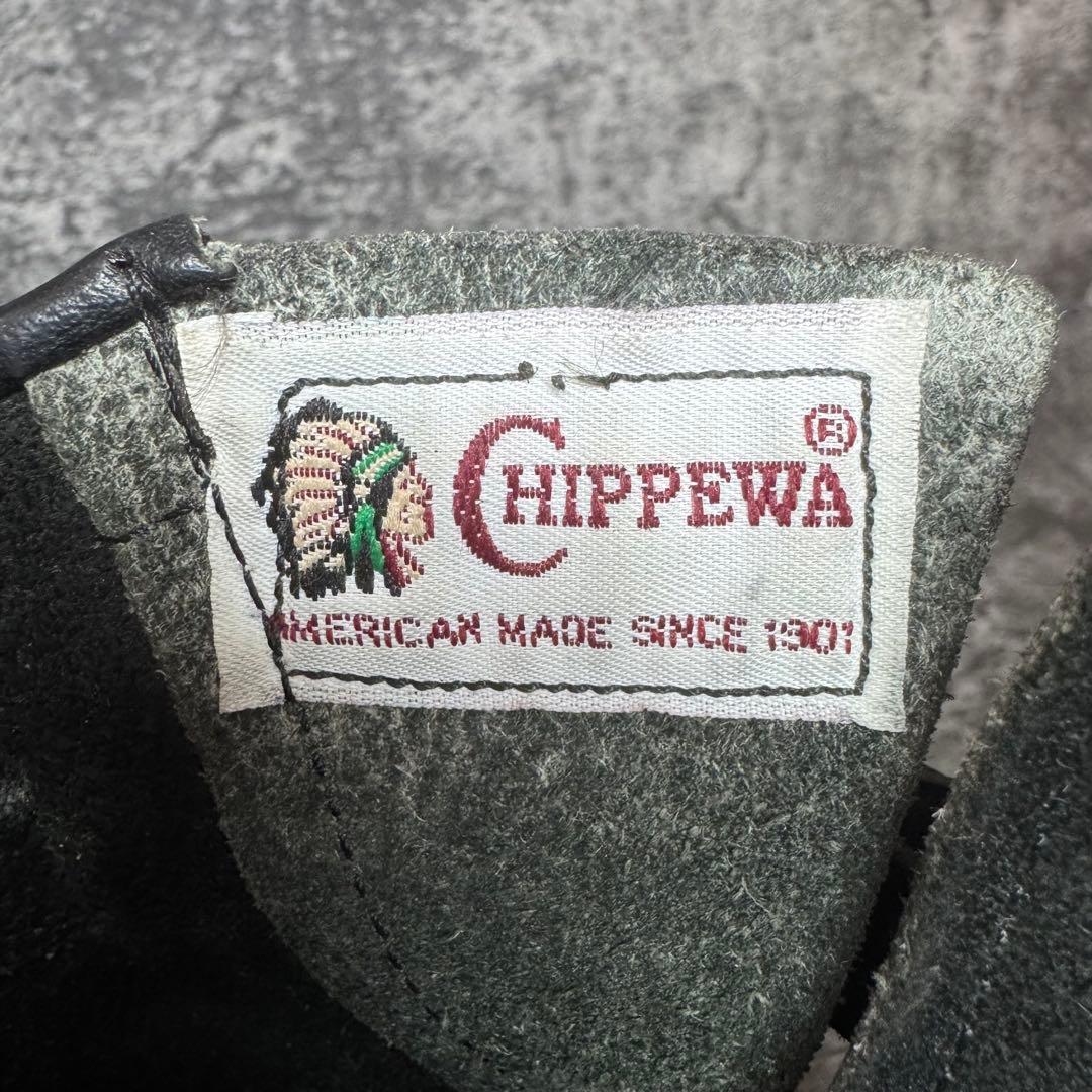 【美品】チペワ エンジニアブーツ 91002 スチールトゥ 7 1/2 レザー