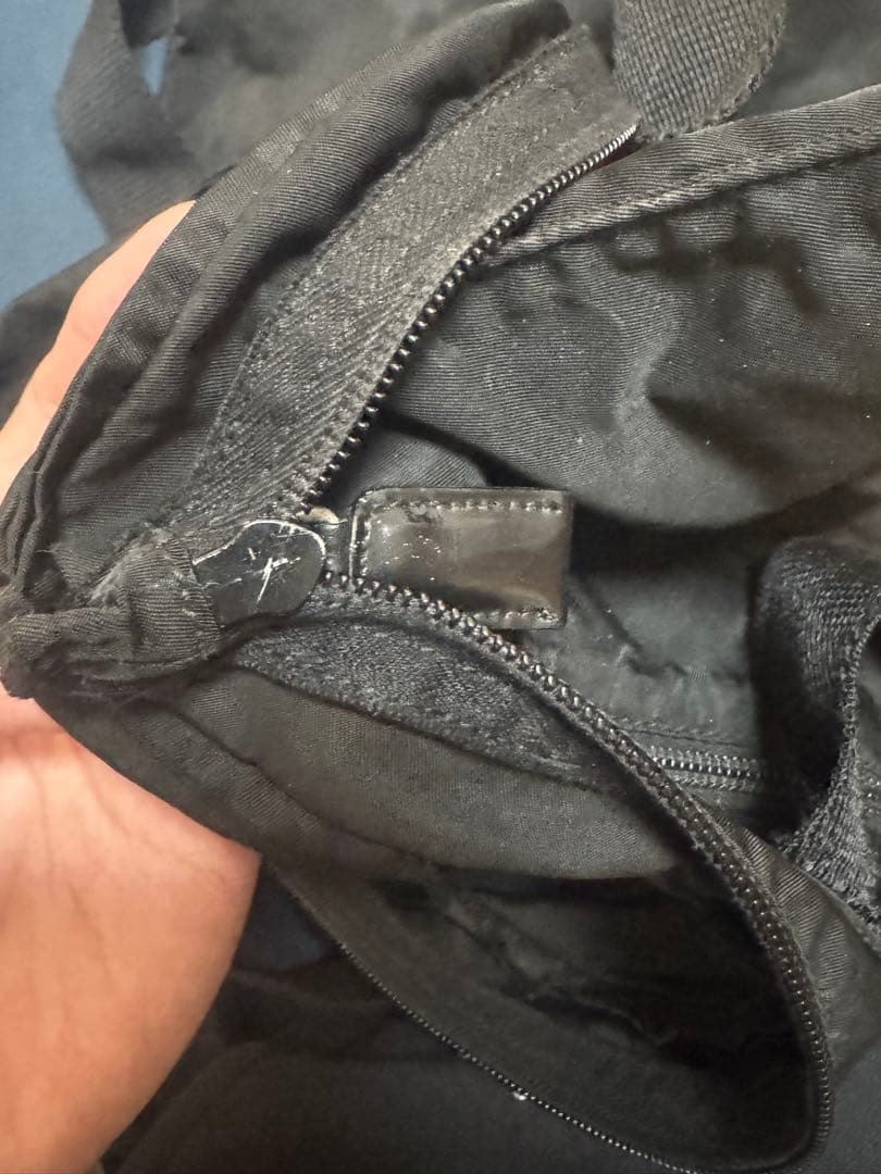 美品　PRADA プラダ　トートバッグ　ブラック　黒　A4収納可　肩掛け　大容量