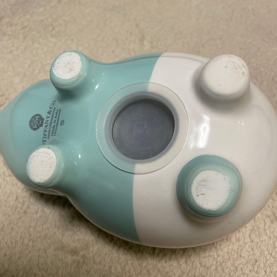 Tiffany & Co. ティファニーブルー ブタ型貯金箱