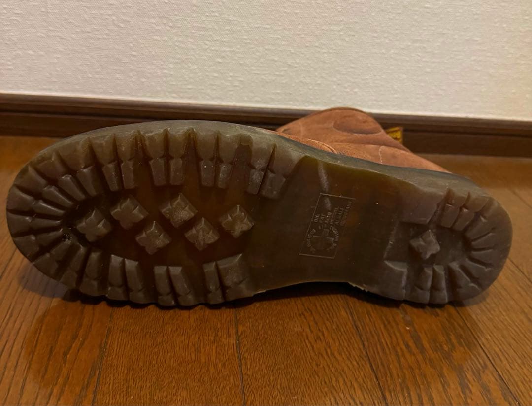 美品　RONNIE ドクターマーチン ロニー 8ホールブーツ シボ革 29.0