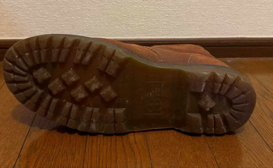 美品　RONNIE ドクターマーチン ロニー 8ホールブーツ シボ革 29.0