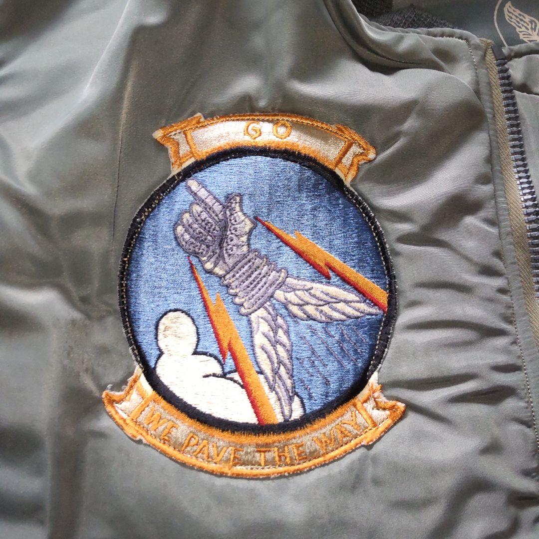 だ*い様 Buzz Rickson MA-1 フライトジャケット カーキ M品番