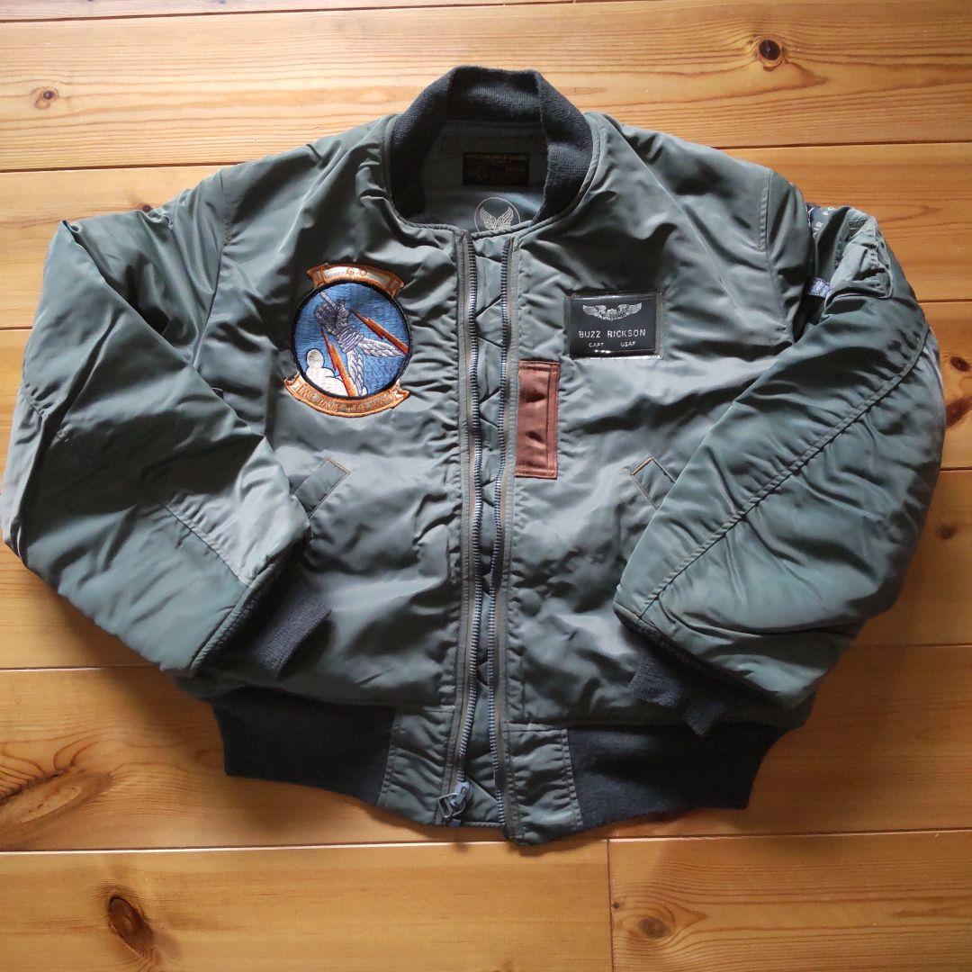だ*い様 Buzz Rickson MA-1 フライトジャケット カーキ M品番