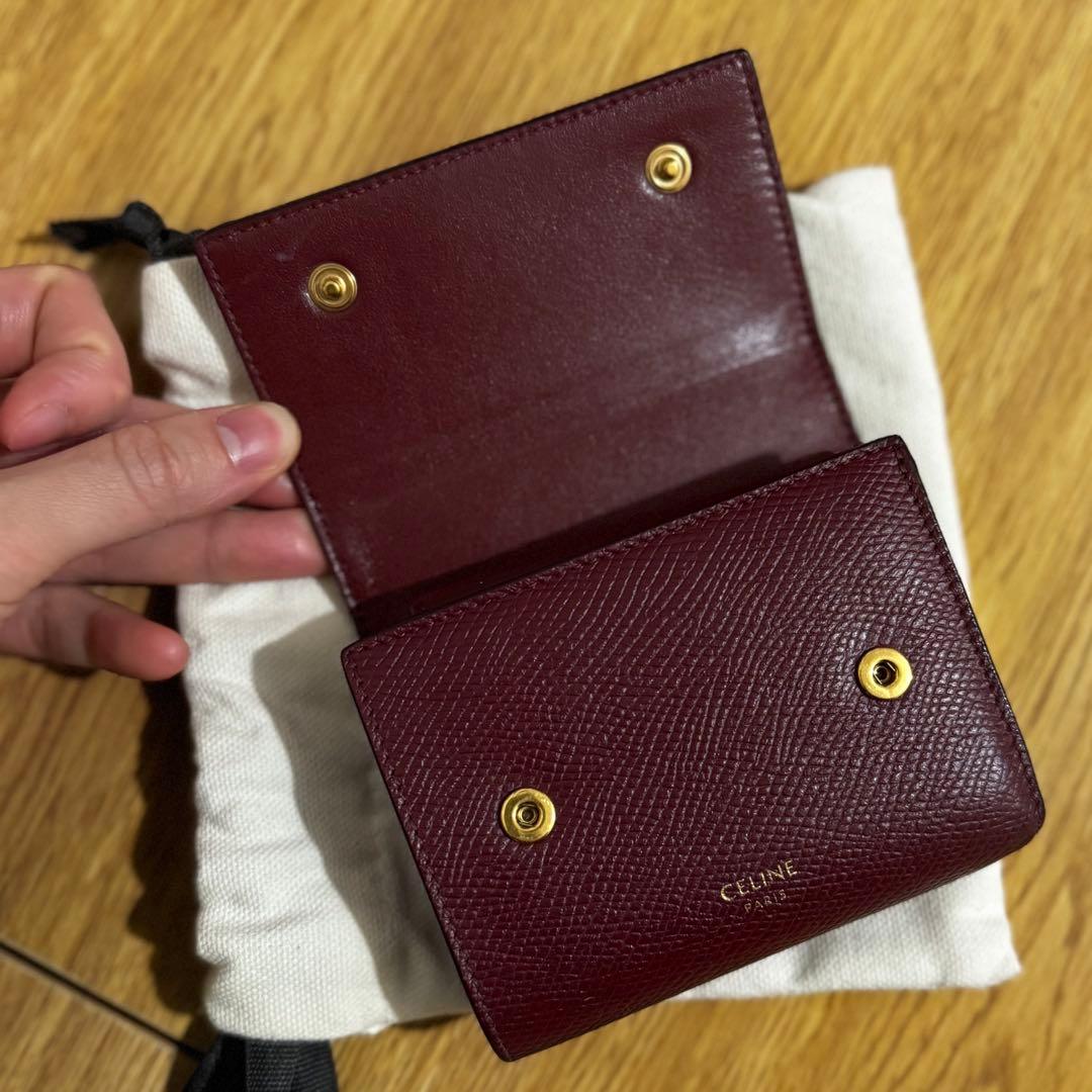 CELINE スモール トリフォールドウォレット