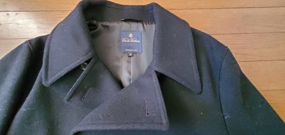 新品未使用　Brooks Brothers ダブルブレストピーコート Mサイズ