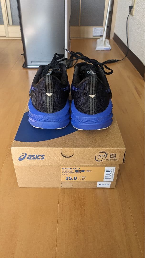 ASICS ノヴァブラスト5 NOVABLAST5 25.0cm