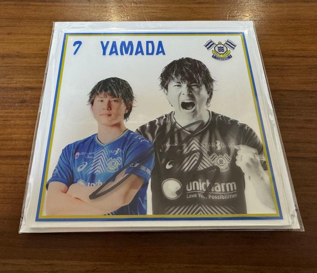 FC今治 7 山田　アクリル色紙