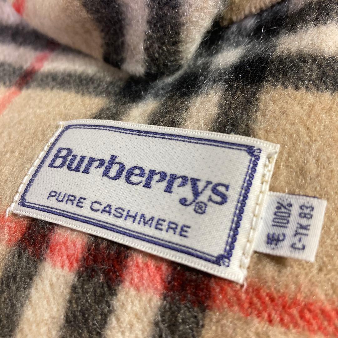 さくらバーバリー カシミア100% マフラー BURBERRYノバチェック
