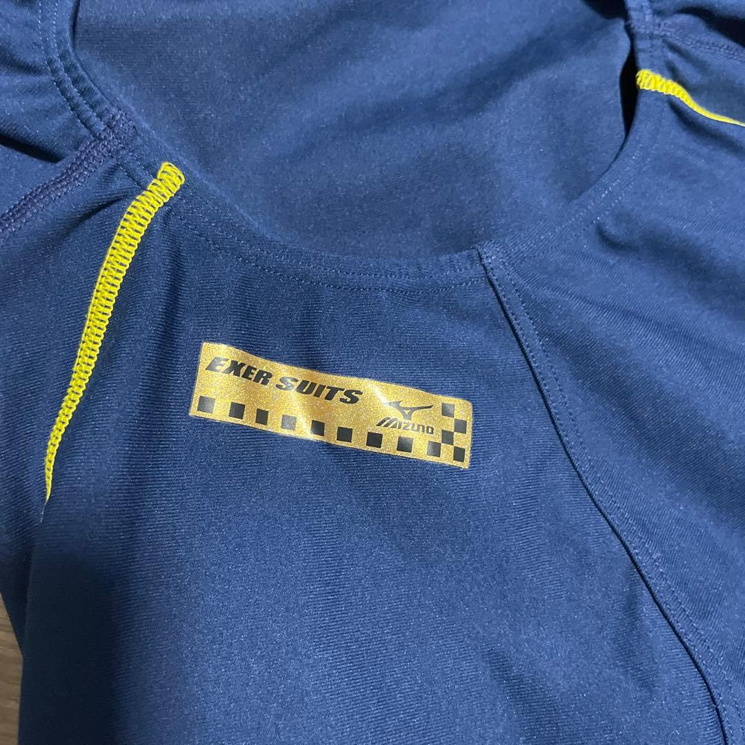 Mizuno スポーツ用水着 ネイビー レディース Lサイズ