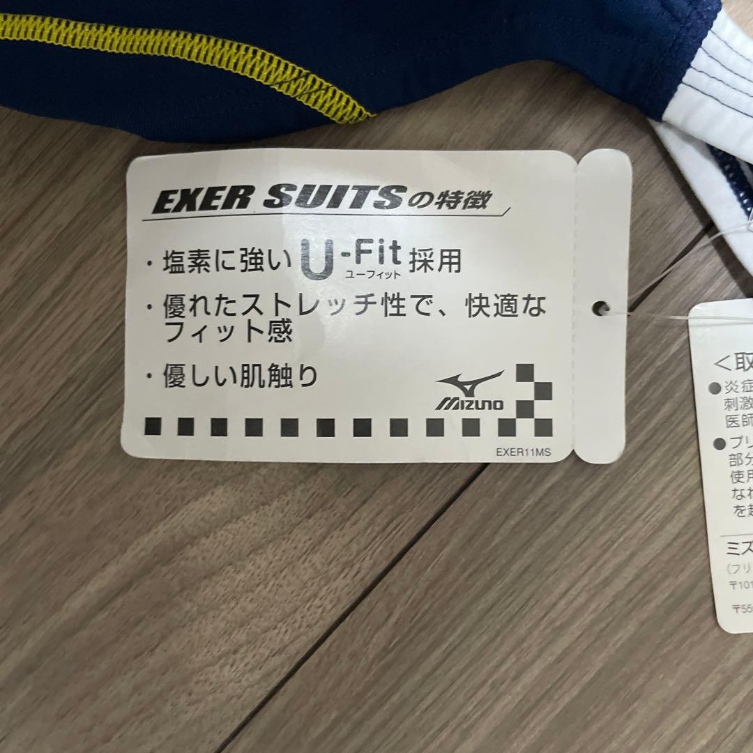 Mizuno スポーツ用水着 ネイビー レディース Lサイズ