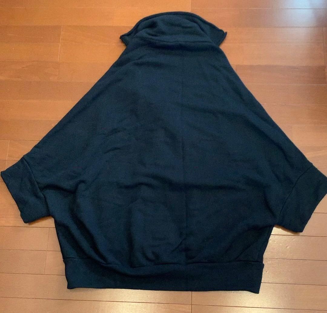 リミ フゥ(LIMI feu)ヨウジヤマモト マントコート サイズS ブラック