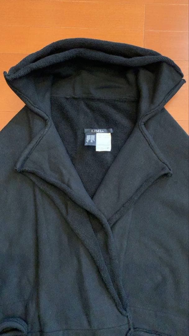 リミ フゥ(LIMI feu)ヨウジヤマモト マントコート サイズS ブラック