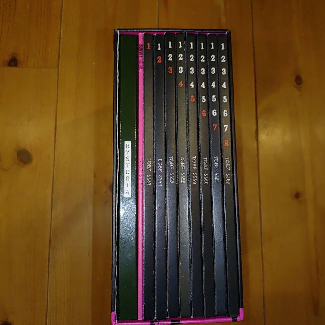 【限定】BOOWY DVD 8枚セット 限定豪華BOX 完 GIGS BOX