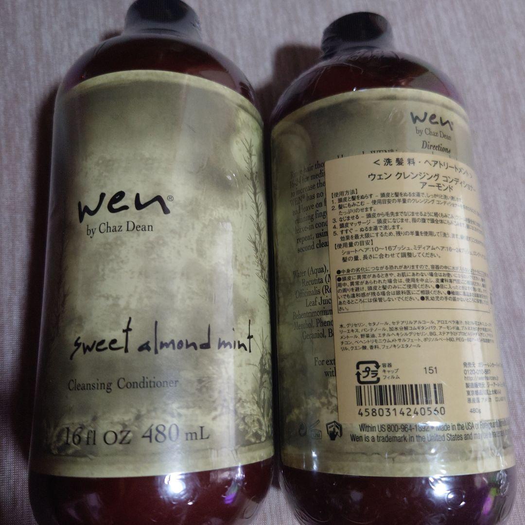 Wen Sweet Almond Mint 480mL2本