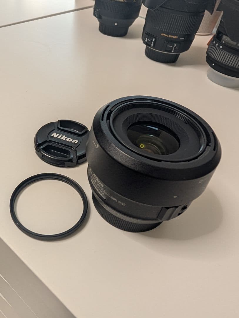 Nikon AF-S NIKKOR 35mm f/1.8G レンズ　フィルター付