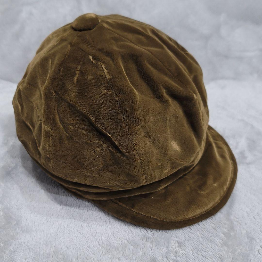 ナンバーナイン　ベロア　キャスケット　M　宮下貴裕　帽子