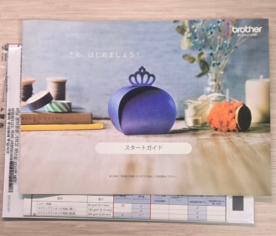 G*A様 brother SDX1000 カッティングマシン ScanNCutD