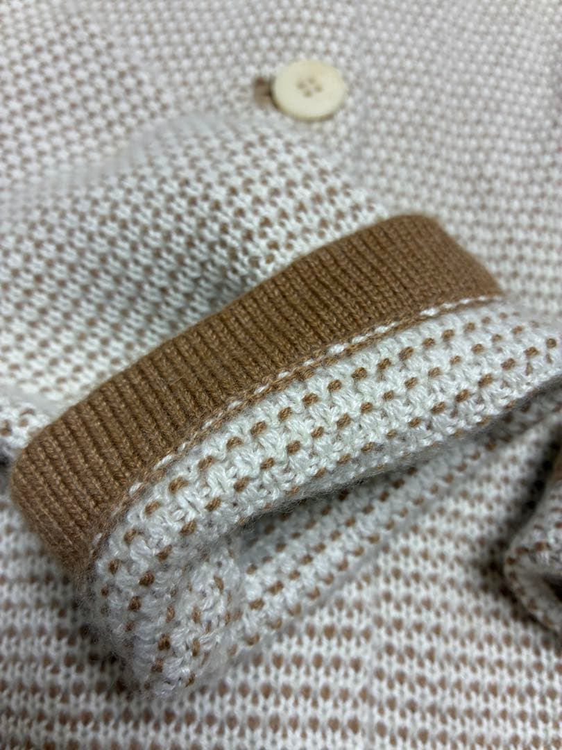 【Loro Piana】 BABY CASHMERE ニットジャケット