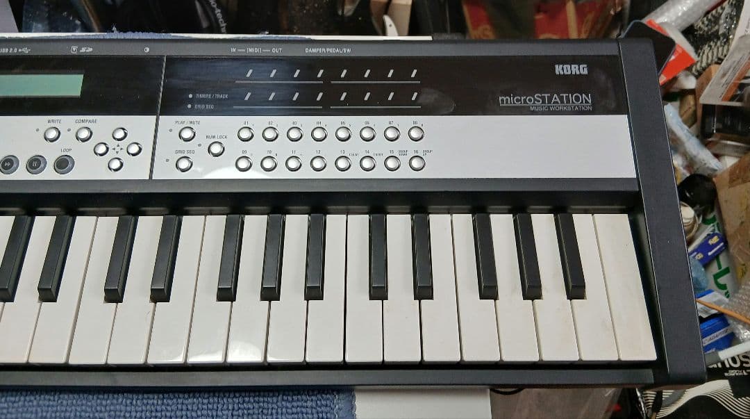 値下げ！【美品】KORG microSTATION 　61鍵シンセサイザー