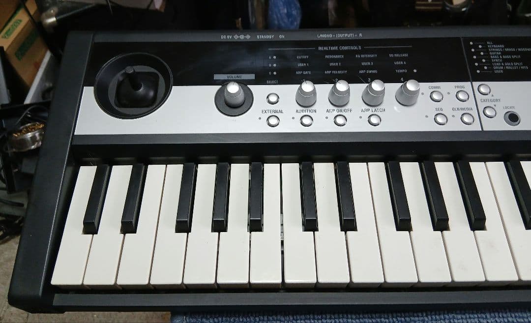 値下げ！【美品】KORG microSTATION 　61鍵シンセサイザー