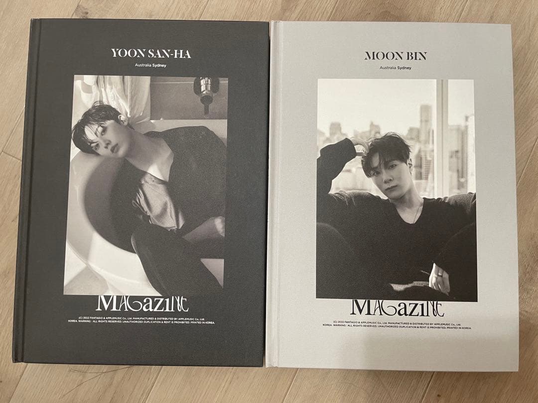 ムンビン&サナ写真集セットmagazine