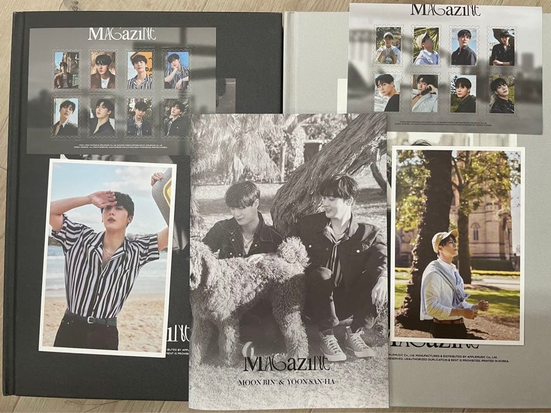 ムンビン&サナ写真集セットmagazine