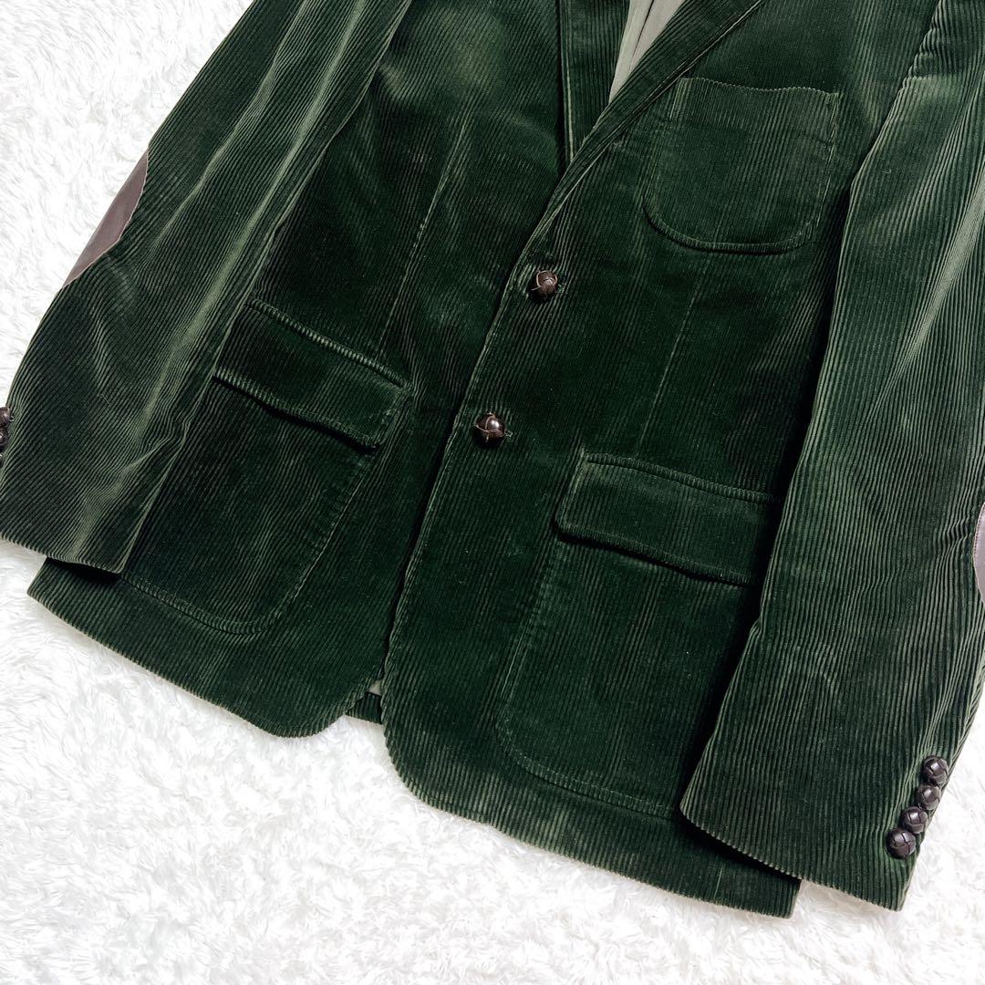 ポロ バイ ラルフローレン 太畝コーデュロイテーラードジャケット エルボーパッチ
