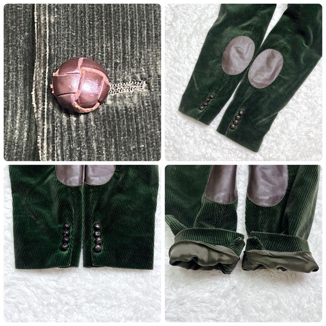 ポロ バイ ラルフローレン 太畝コーデュロイテーラードジャケット エルボーパッチ