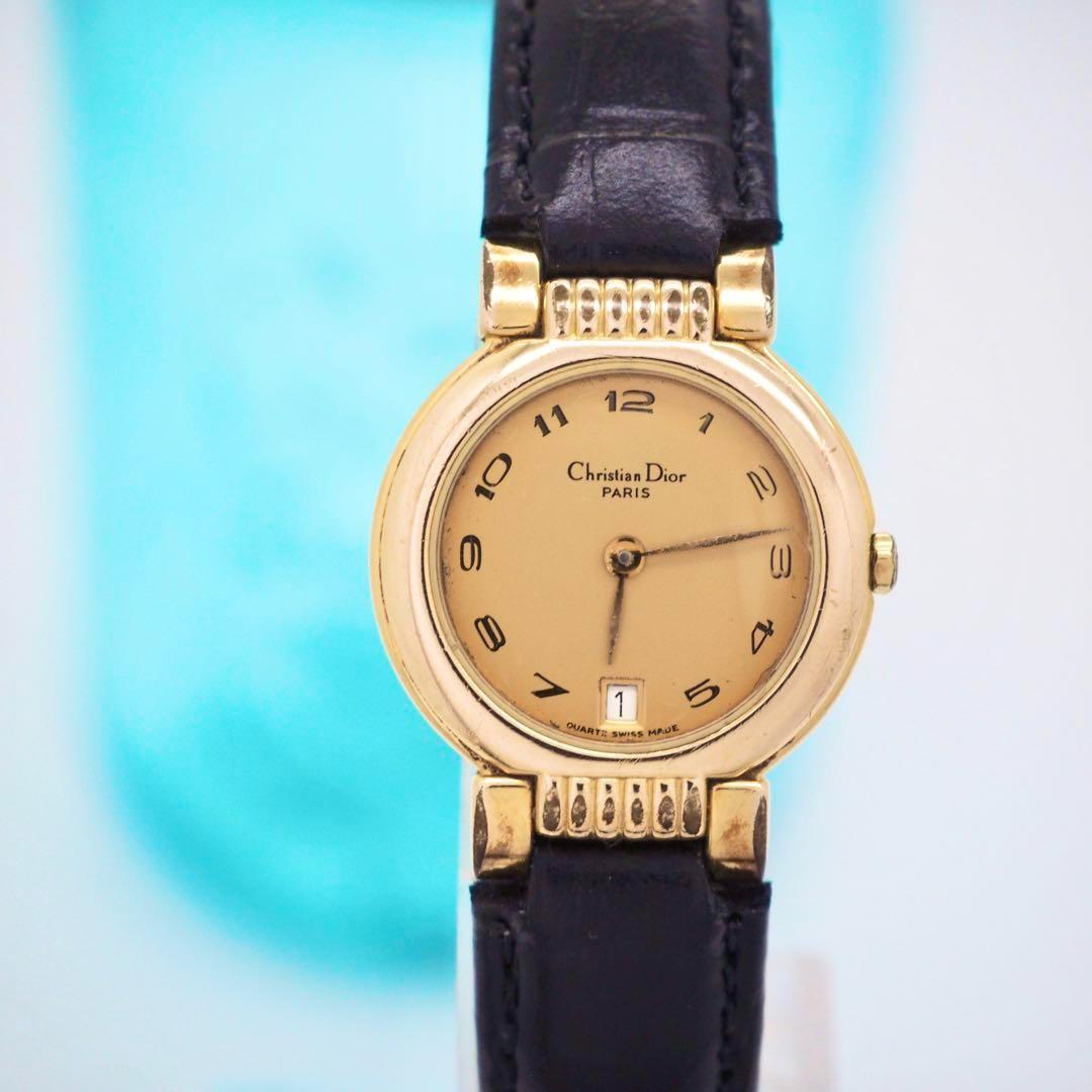 200 クリスチャンディオール 時計　ゴールド　レディース　ヴィンテージ　希少