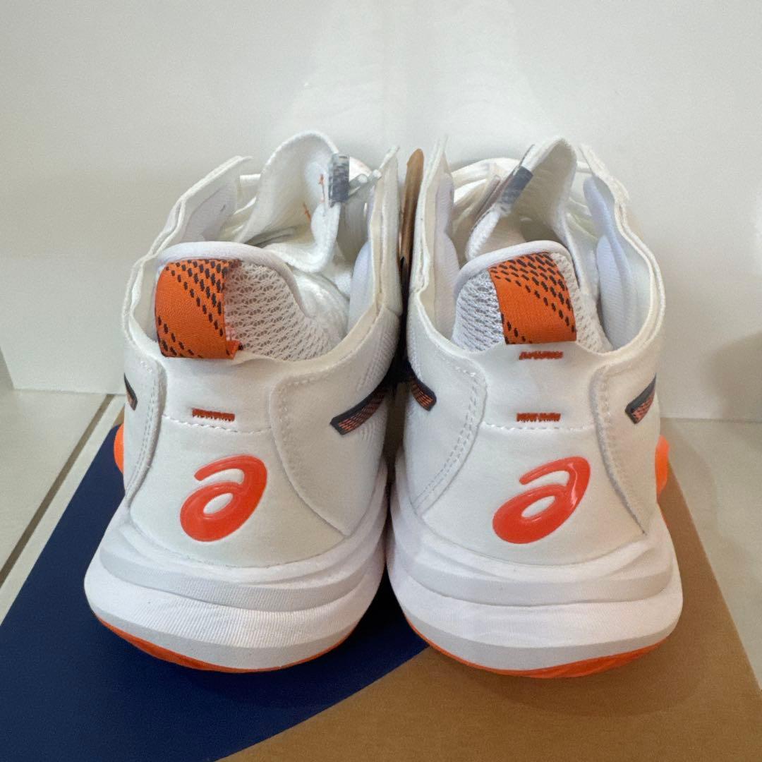 ASICS RISE バレーボールシューズ ホワイト/オレンジ