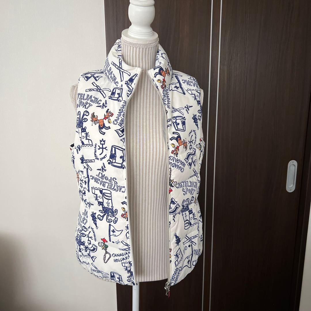 美品カステルバジャックダウンベスト☆