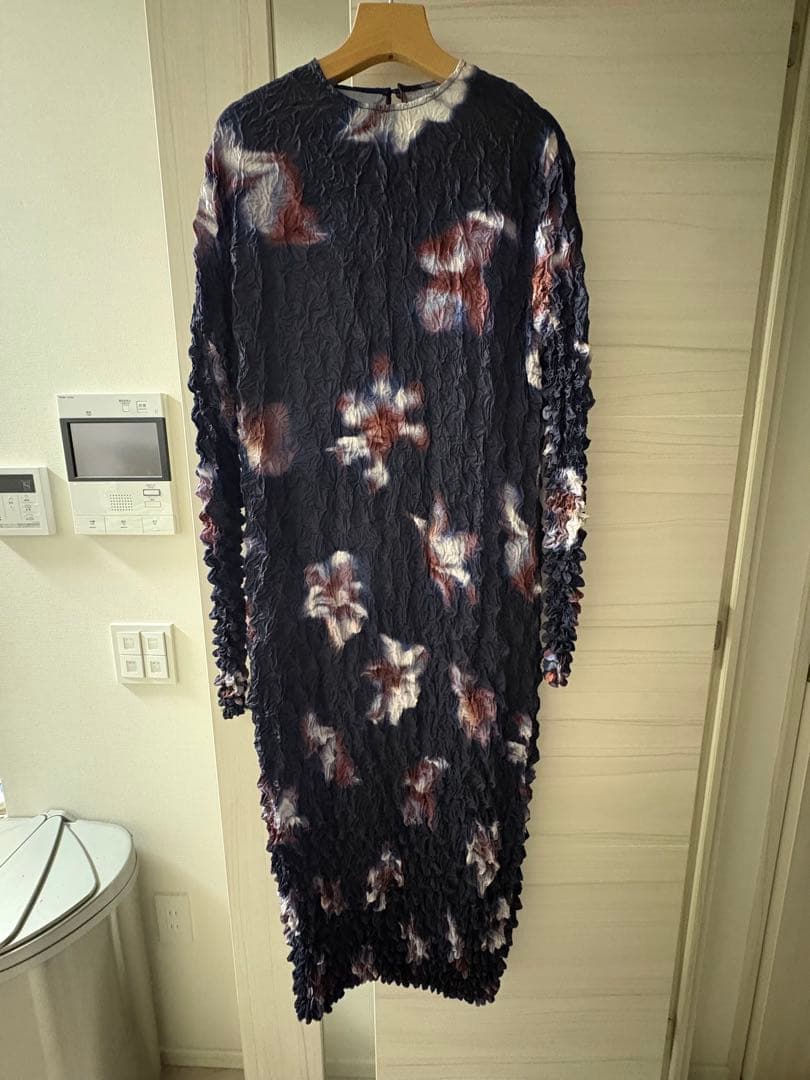 【Ameri Vintage】NEON FLOWER I LINE DRESS