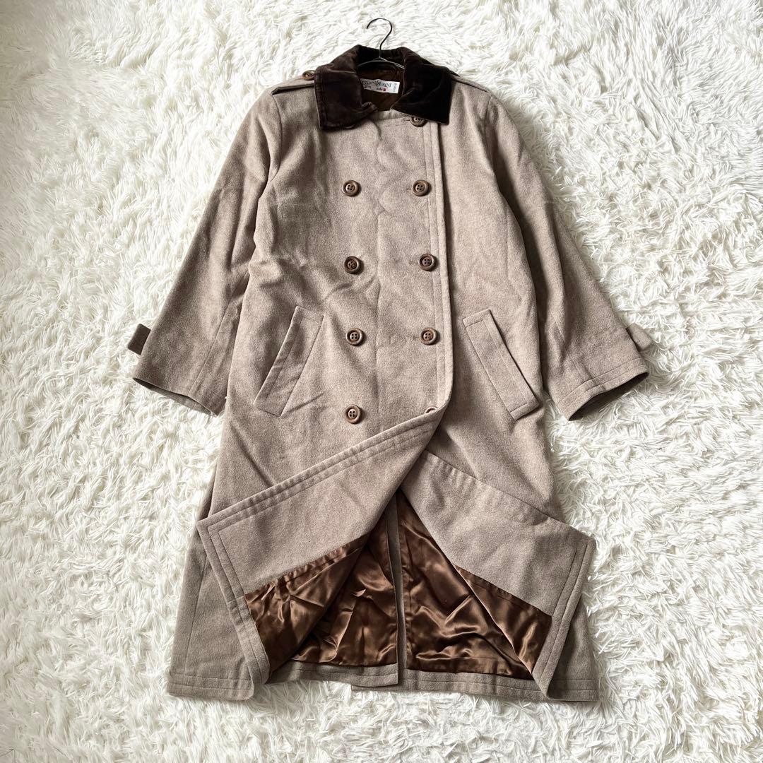 YSL イヴ・サンローラン ロングコート チェスターコート