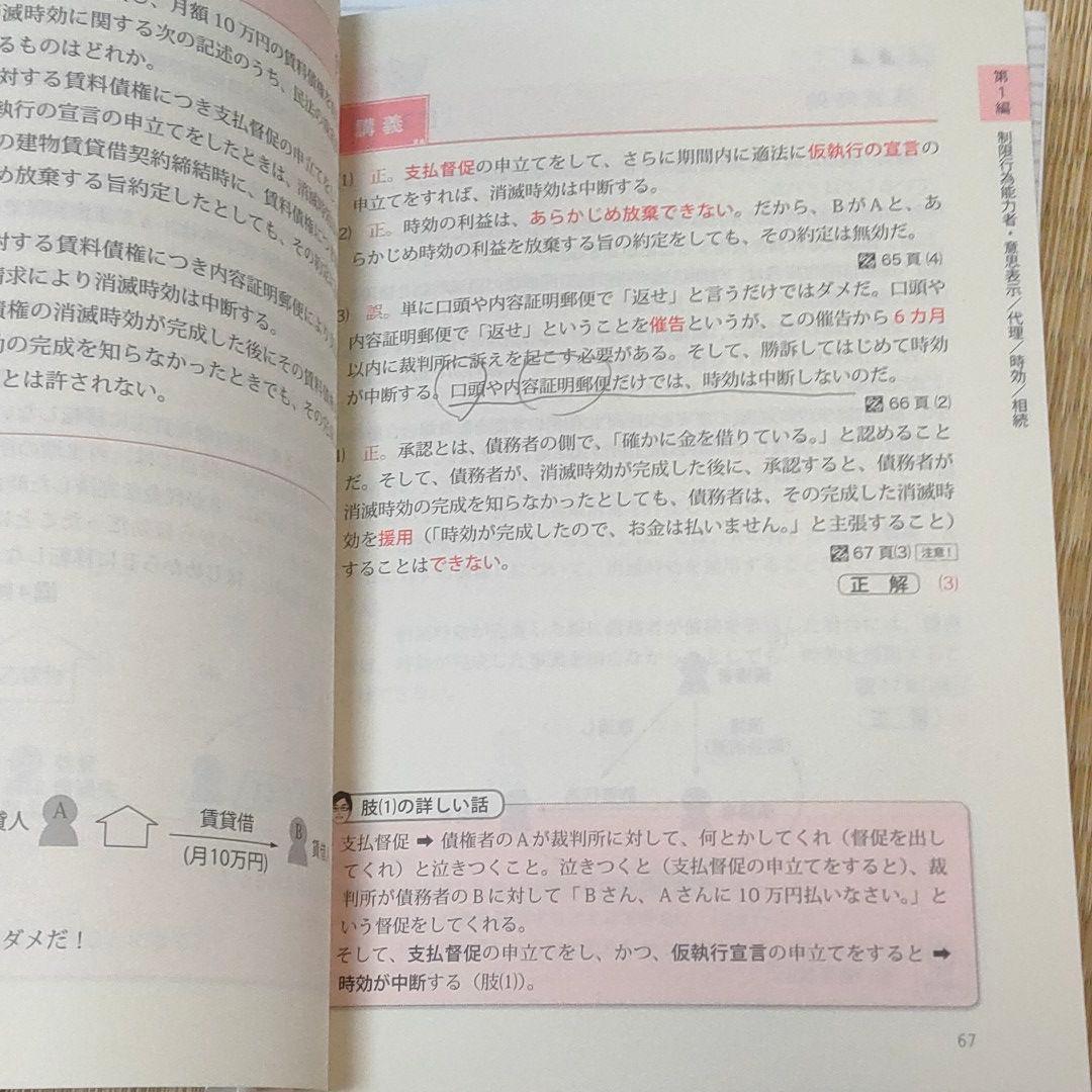 らくらく宅建塾 テキスト　過去問宅建塾 4冊セット