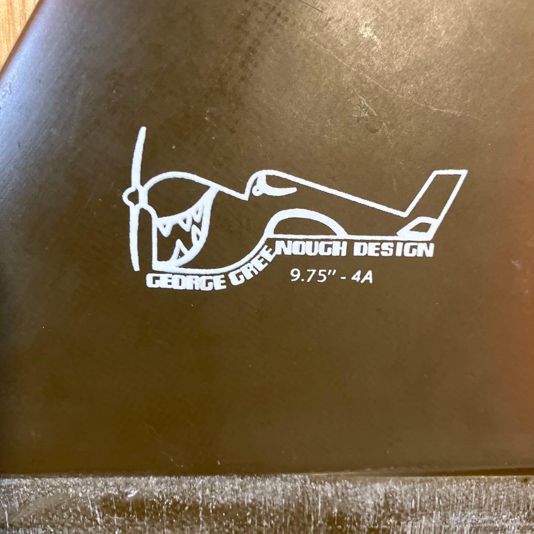 トゥルー・エイムス ジョージ・グリノウ ボックスフィン 4A 9.75\" FIN