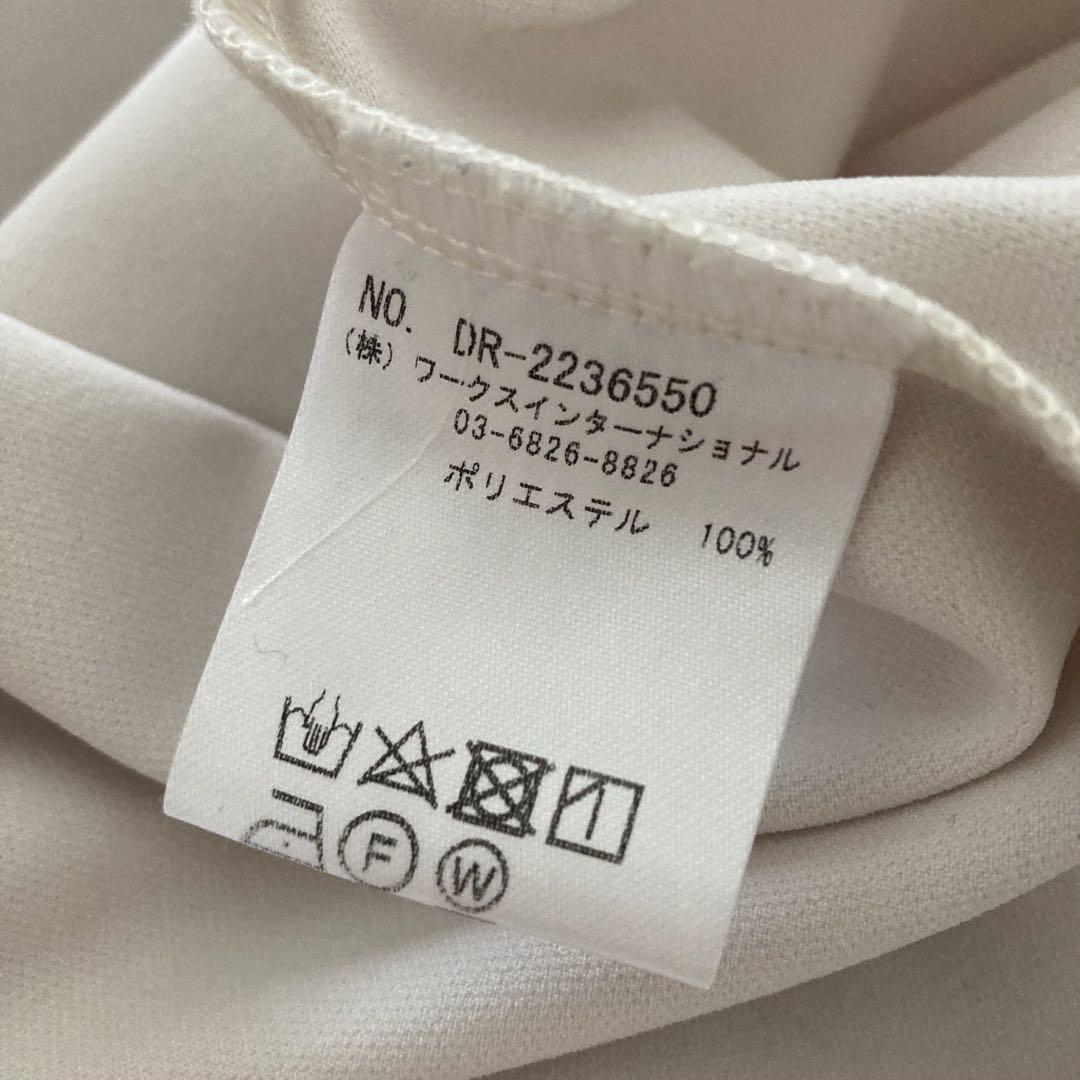 ツルバイマリコオイカワ TSURU ロングワンピース Dorothee ホワイト