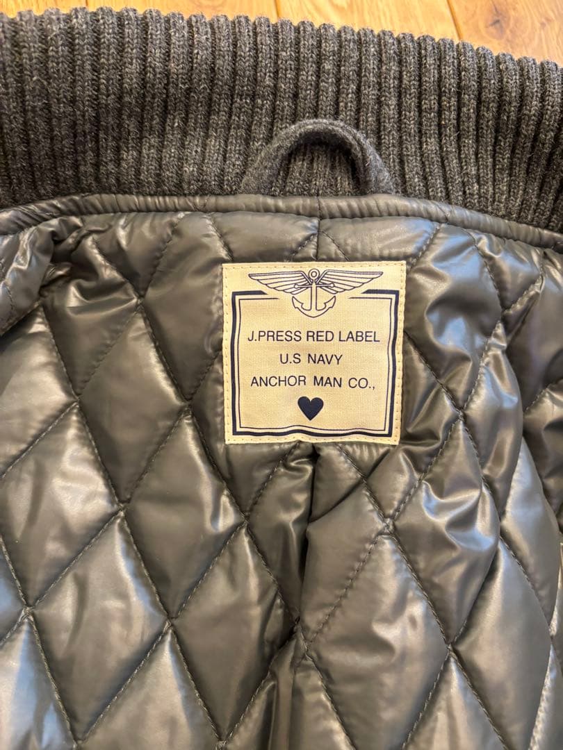 美品J.PRESS REDLABEL ウール　ドンキーコート　LL