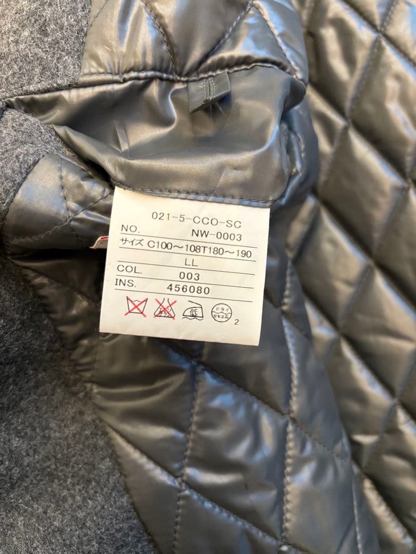 美品J.PRESS REDLABEL ウール　ドンキーコート　LL