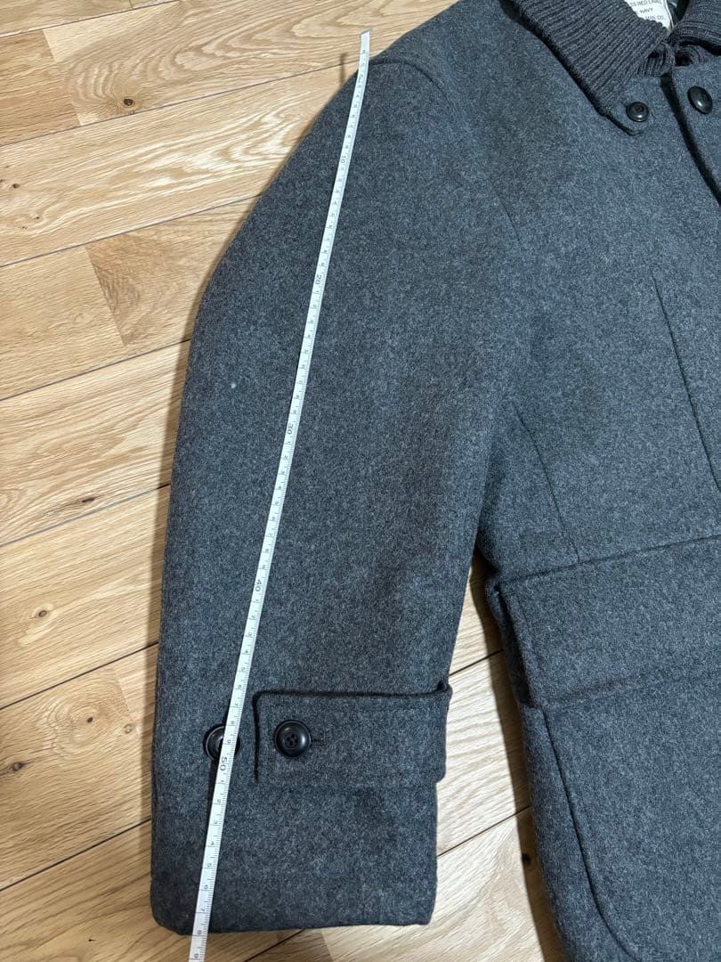 美品J.PRESS REDLABEL ウール　ドンキーコート　LL
