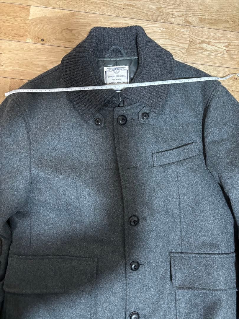 美品J.PRESS REDLABEL ウール　ドンキーコート　LL