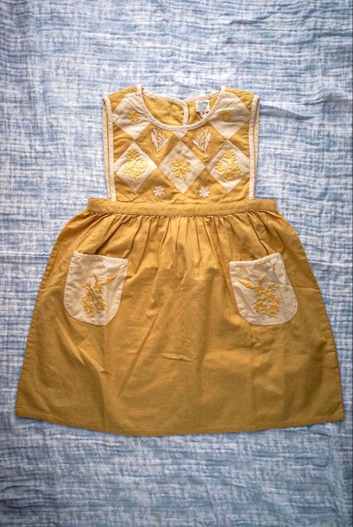 ワンピース Bibi Panelled Pinafore - Honey 7-9y